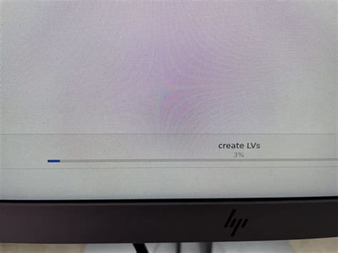 proxmox stuck create lvs